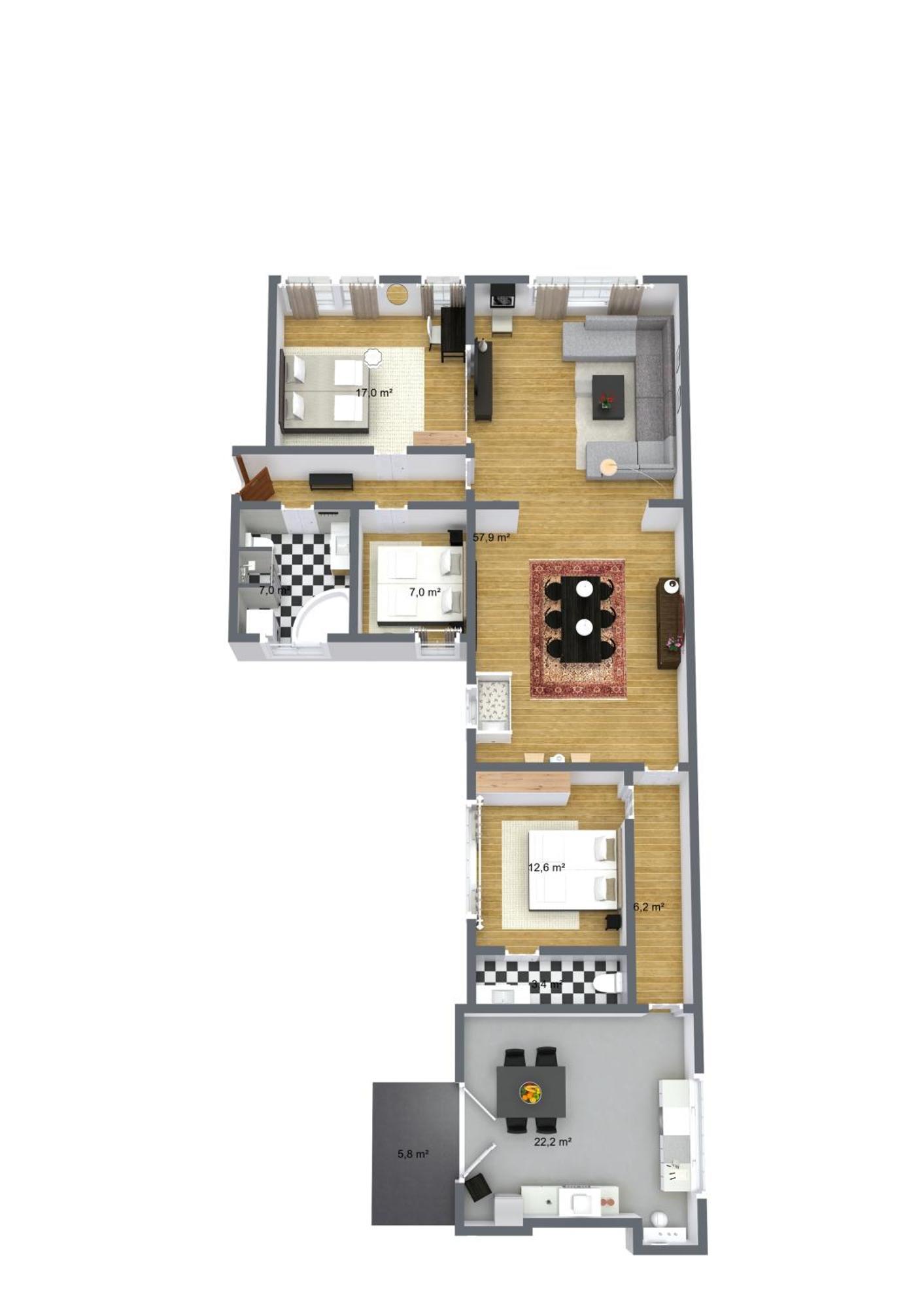 Large & Bright 3Br Apartment W Whirlpool Near Metro コペンハーゲン エクステリア 写真